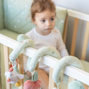 Pack Funda Nórdica + Relleno + Protector Funny Farm Bonjourbébé para Cuna 60x120cm