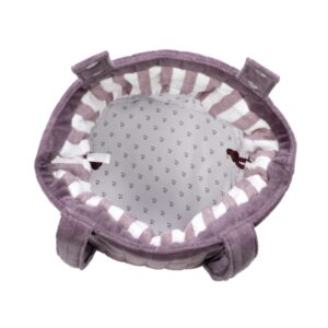 Bolsa Bucket Pasito a Pasito Cherry Velvet