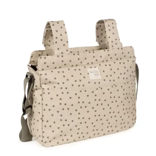 Bolsa Canastilla Walking Mum Poppy Corazones