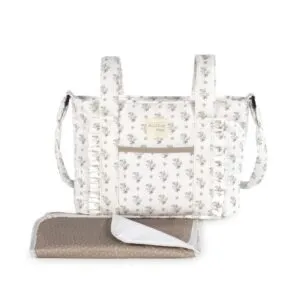 Bolsa Crossbody Walking Mum Botton Flores