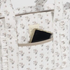 Bolsa Crossbody Walking Mum Botton Flores