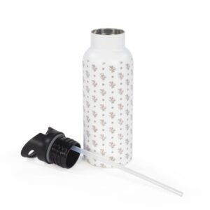 Botella Térmica Walking Mum Botton Flores