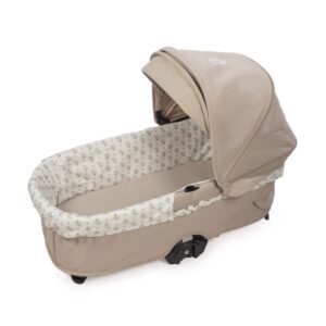 Cubre cuco gomas y Sábana ajustable Walking Mum Botton Flores