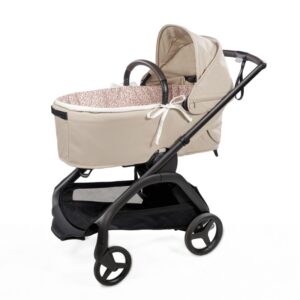 Cubre cuco varillas + Sábana ajustable cuco Pasito a Pasito Cherry Flores