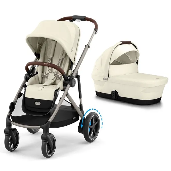 Cybex e-Gazelle S Duo Cochecito Gemelar
