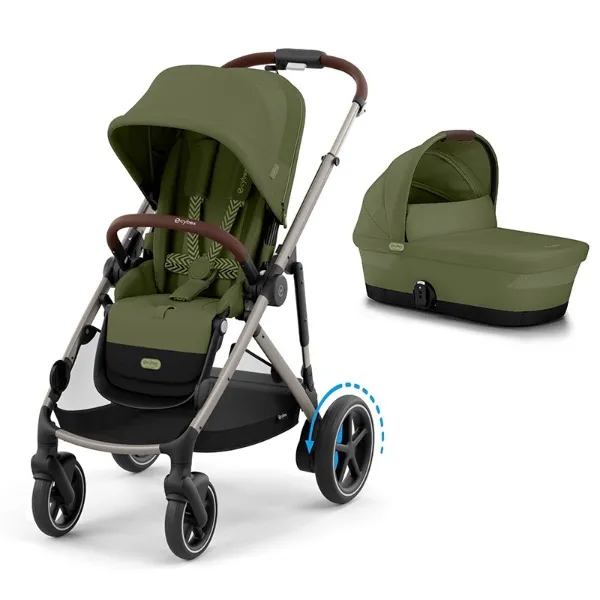 Cybex e-Gazelle S Duo Cochecito Gemelar