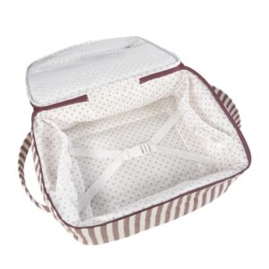 Maleta Pasito a Pasito Cherry Rayas