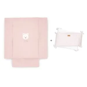 Pack Essential Funda Nórdica 120 x 60 + Relleno Nórdico + Protector Baranda Montana Bonjourbébé