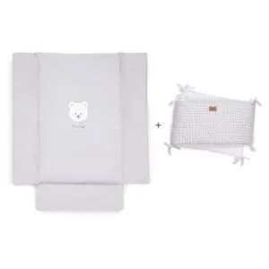 Pack Essential Funda Nórdica 120 x 60 + Relleno Nórdico + Protector Baranda Montana Bonjourbébé
