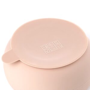 Set de bol y cuchara de silicona Jané