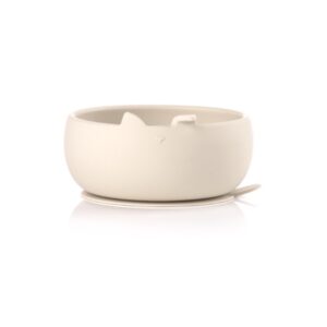 Set de bol y cuchara de silicona Jané