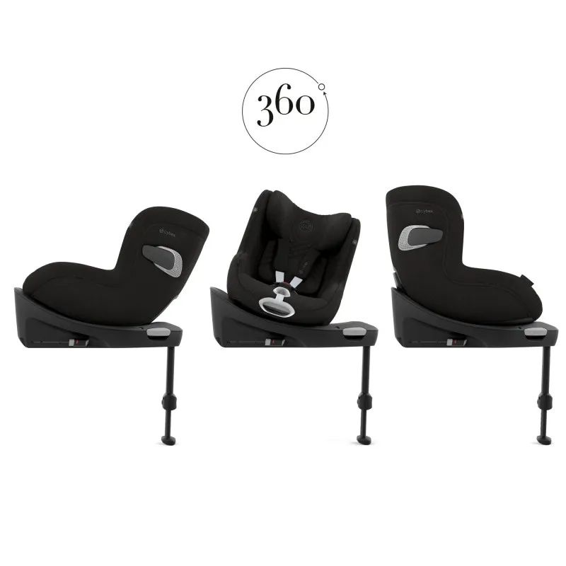 Silla auto Cybex Sirona Ti I-size Plus con reductor y capota antiuva