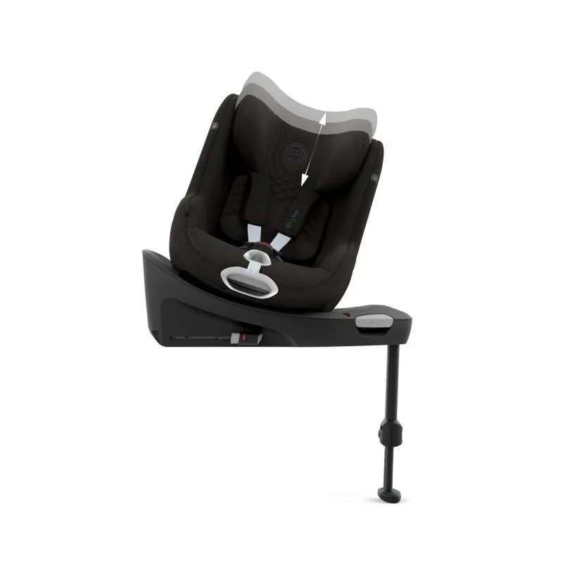 Silla auto Cybex Sirona Ti I-size Plus con reductor y capota antiuva