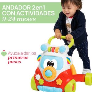 Andador Chicco Primeros Pasos Happy Hippy ECO