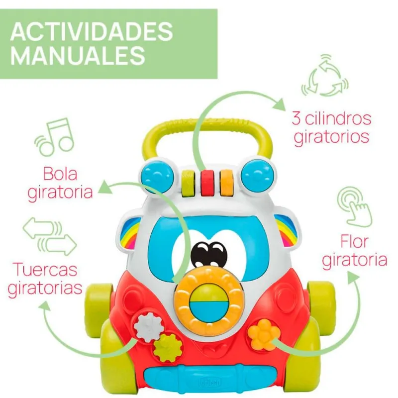 Andador Chicco Primeros Pasos Happy Hippy ECO