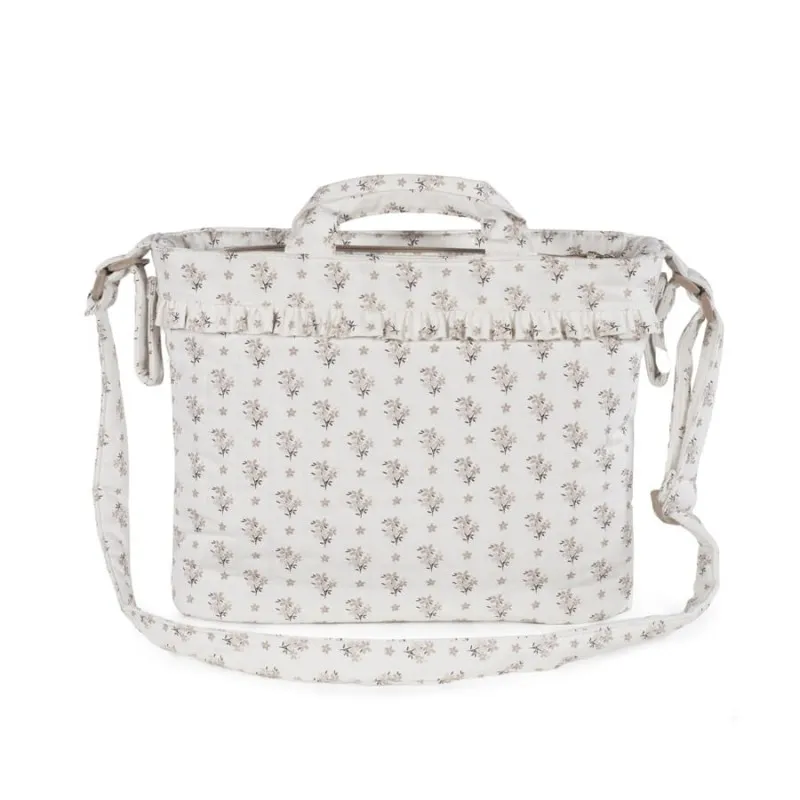 Bolsa Canastilla Walking Mum Botton Flores