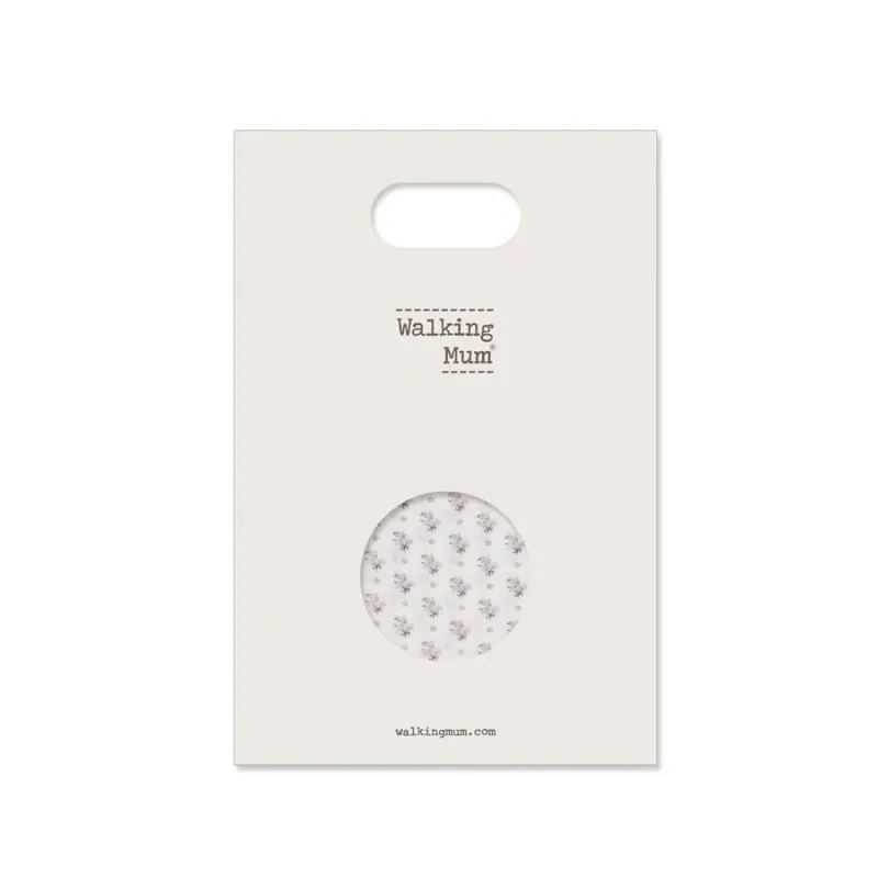 Muselina Walking Mum Botton Flor