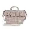 Bolsa Canastilla Walking Mum Praliné Vichy