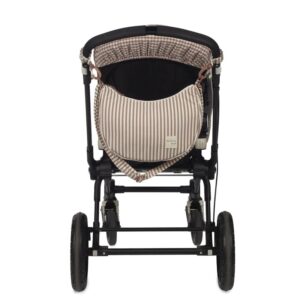 Bolso Crossbody Walking Mum Gondola Praliné Rayas