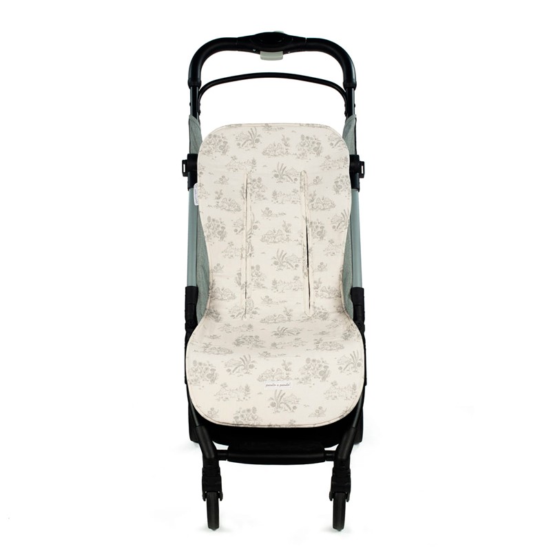 Colchoneta Pasito a Pasito Toile de Jouy