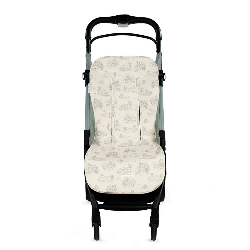 Colchoneta Pasito a Pasito Toile de Jouy