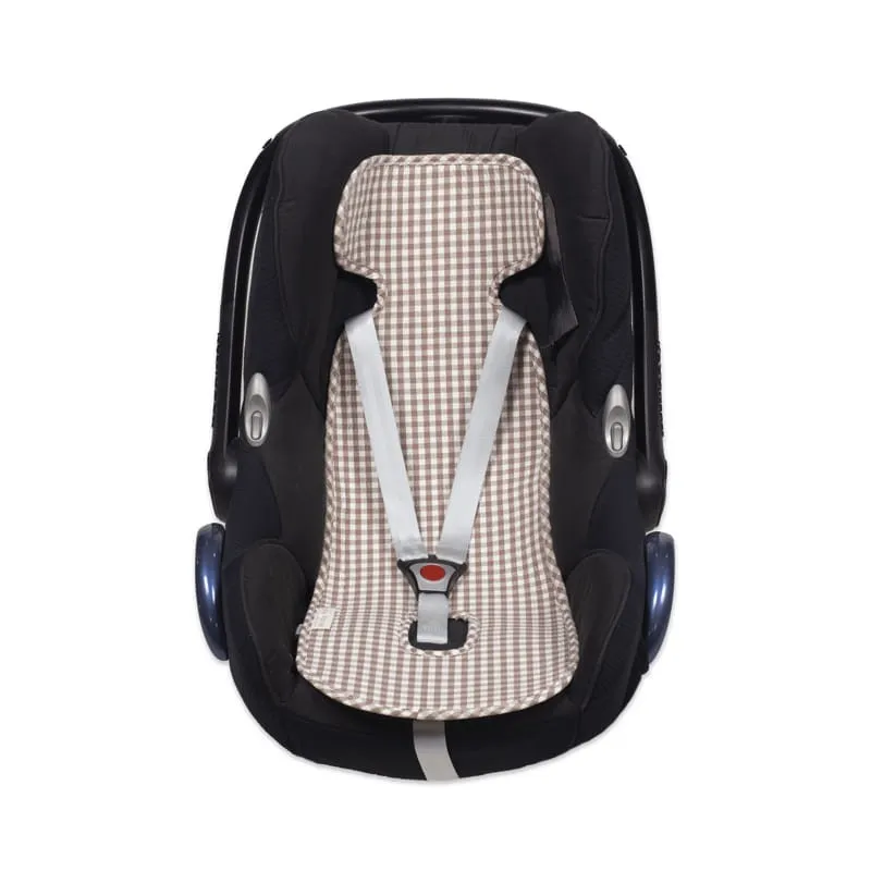 Colchoneta Auto Praliné Vichy Walking Mum