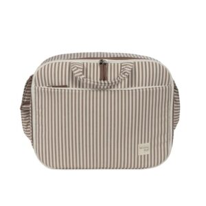 Maleta Walking Mum Praliné Rayas