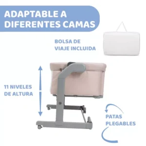 Minicuna colecho Chicco Next2Me MAGIC EVO regalo Edredon y 2 sabanas bajeras