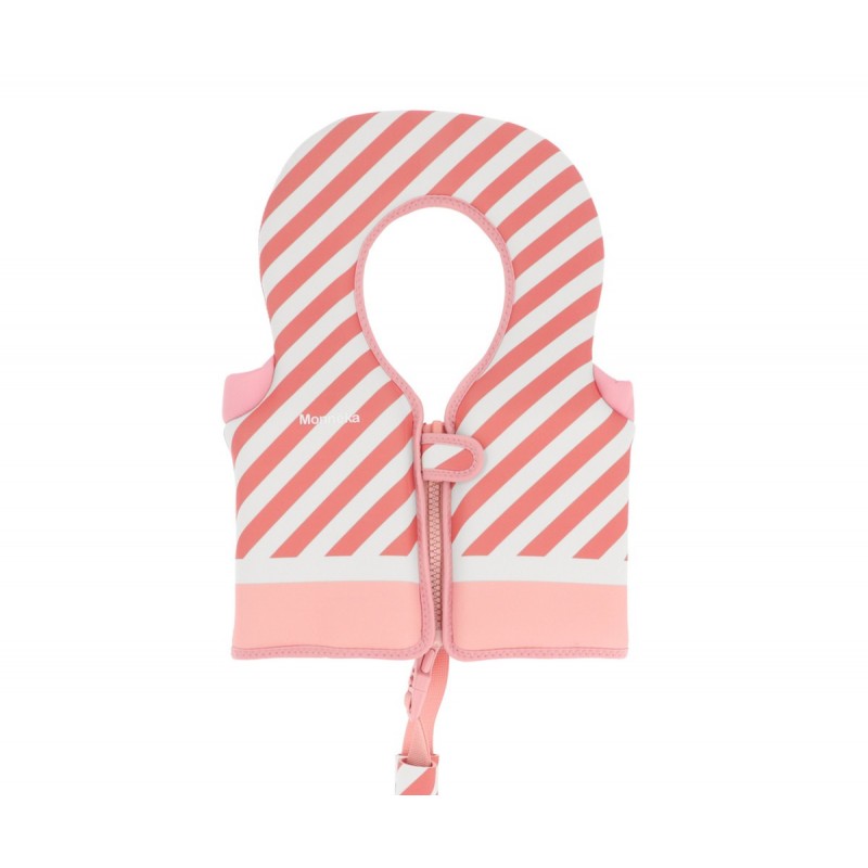 Chaleco Flotador Aprendizaje Monnëka Stripes Bloom & Blush 1-2 Años