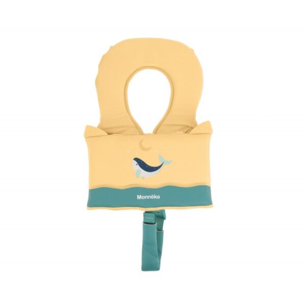 Chaleco Flotador Aprendizaje Monnëka Whale Teal 1-2 Años