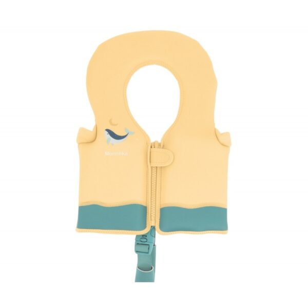 Chaleco Flotador Aprendizaje Monnëka Whale Teal 1-2 Años