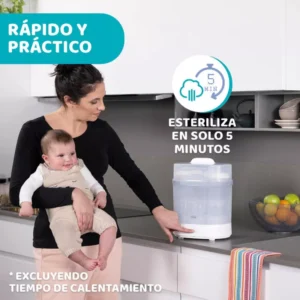 Esterilizador Chicco de Vapor 3 en 1