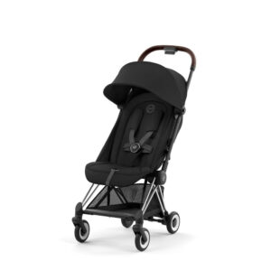 Silla de paseo Cybex Coya 2026 — Chrome Dark Brown Sepia Black