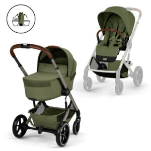 Cochecito Dúo Cybex Balios S Lux 2026 — Moss Green