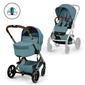 Cochecito Dúo Cybex Balios S Lux 2026 — Stormy Blue