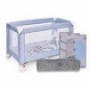 Cuna de viaje MS Basic — Azul Conejito
